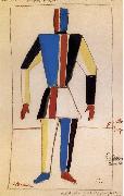 Kasimir Malevich Overmatch oil